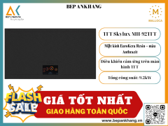  Bếp Từ Đa Điểm TFT Malloca Skylux MH-92TFT - Mặt Kính Eurokera Pháp